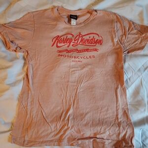 Harley-Davidson Peach & Orange T-Shirt